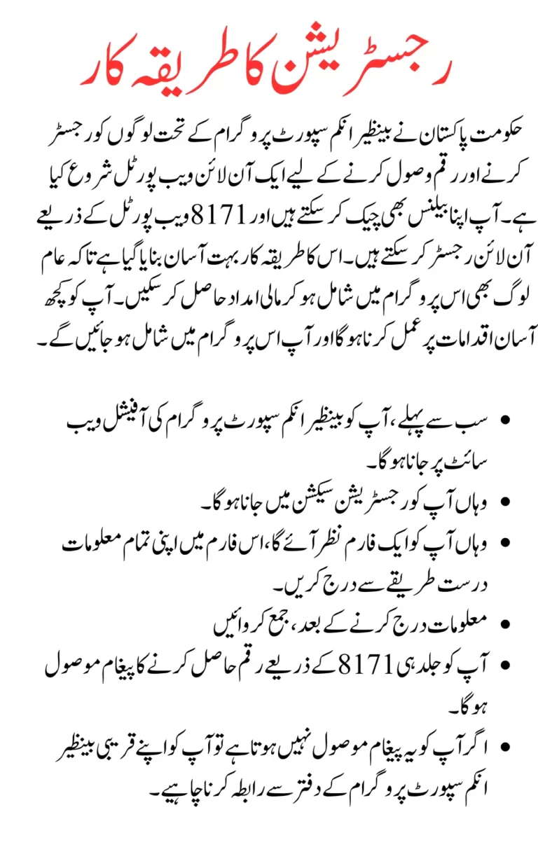 Bank Timing for BISP Money Disbursement Update 2025