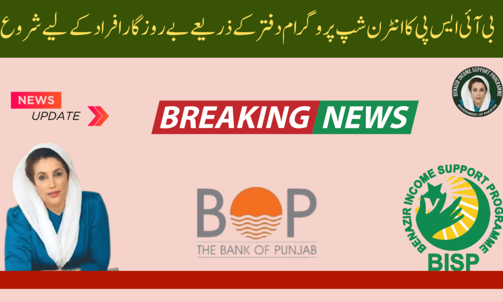 بی آئی ایس پی انٹرن شپ پروگرام ملک میں غربت کے خاتمے کا پروگرام ہے۔ BISP 8171 انٹرن شپ پروگرام بینظیر انکم سپورٹ پروگرام کے ذریعے شروع کیا گیا ہے۔