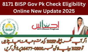 8171 BISP Gov Pk Check Eligibility Online New Update 2025