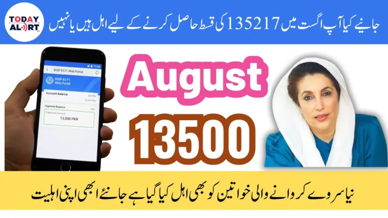 8171 Web Portal CNIC Check Online August 2025 BISP Payment