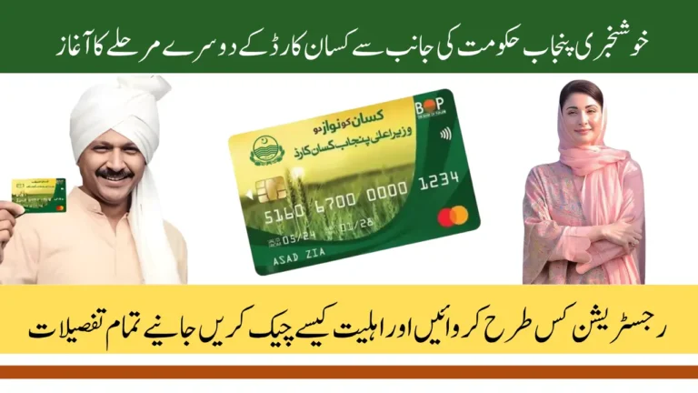 Kisan Card Phase 2 Status by CNIC Step by Step Guide