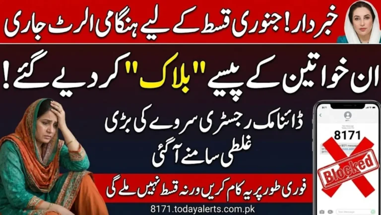 BISP January 2026 Payment Alert – Latest Amount, Eligibility & District Updates