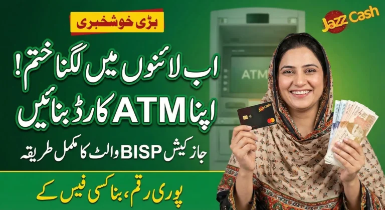 JazzCash BISP Wallet How to Receive Payment Without Fee