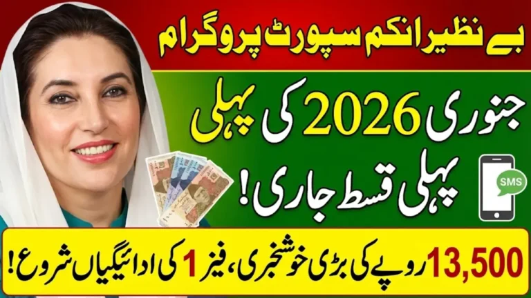 BISP Phase 1 January Payment Dates, Districts and Authorized Payment Retailers